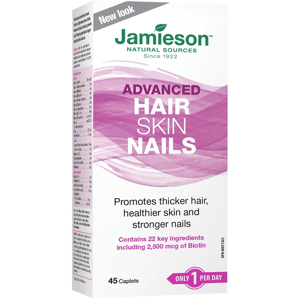 Cheveux, peau et ongles Avancé