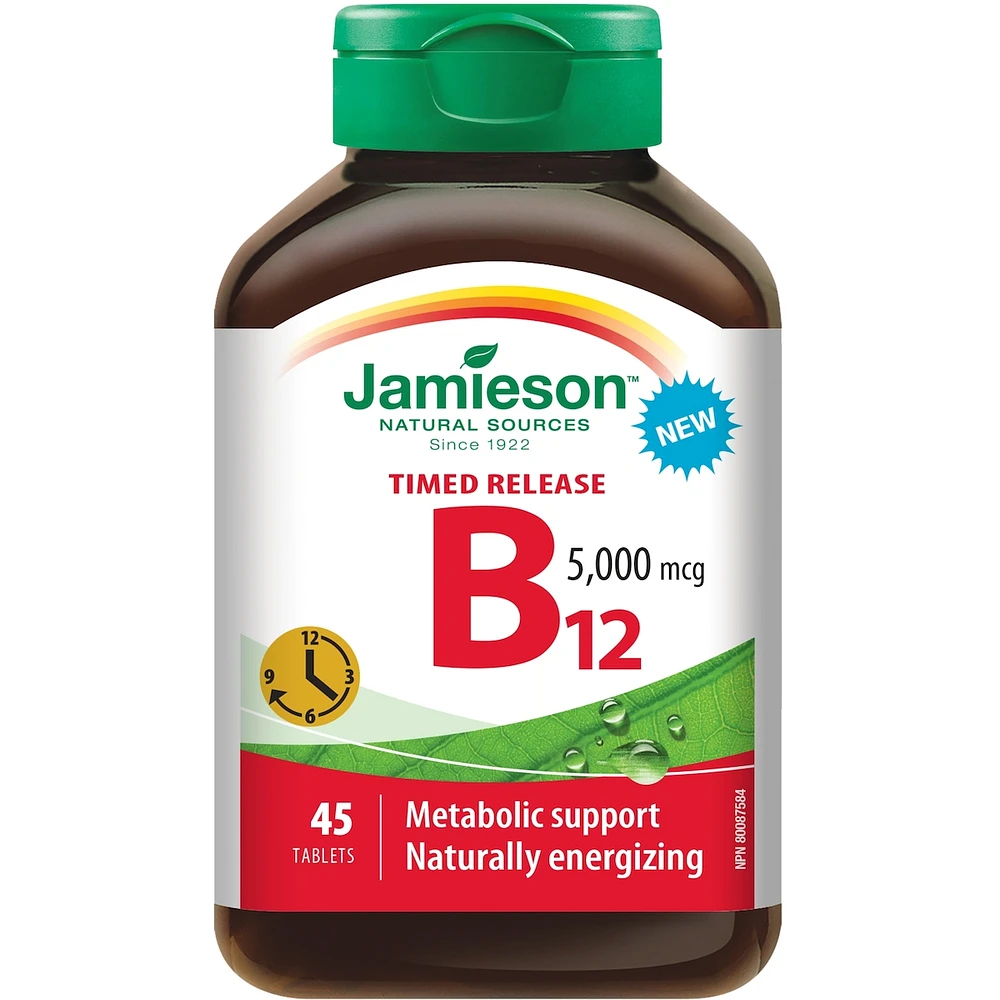 Vitamine B12 mcg Comprimés à Libération Prolongée