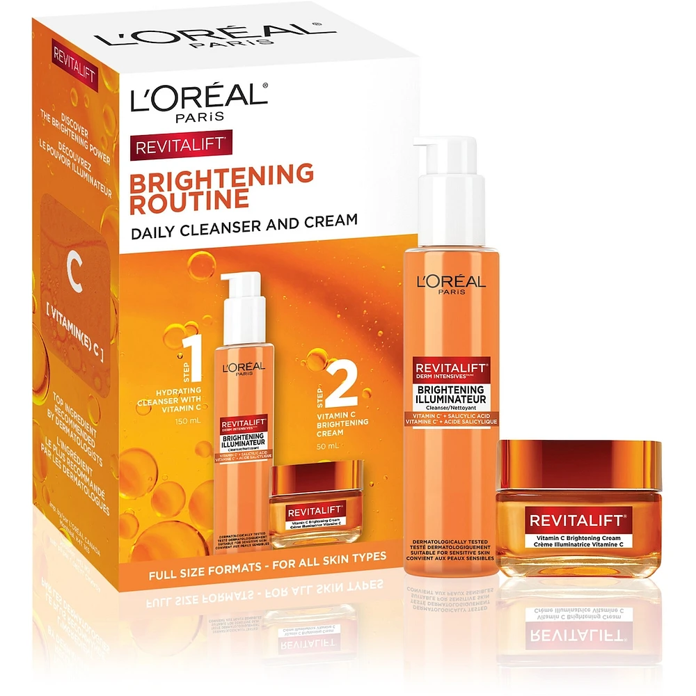 Kit de soins illuminants à la vitamine C