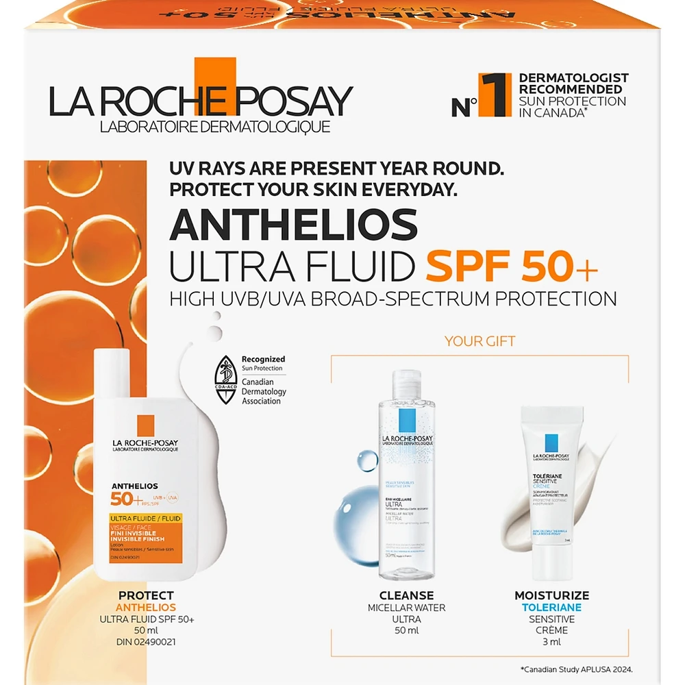 Coffret Anthelios Ultra Fluide Visage Fps 50+