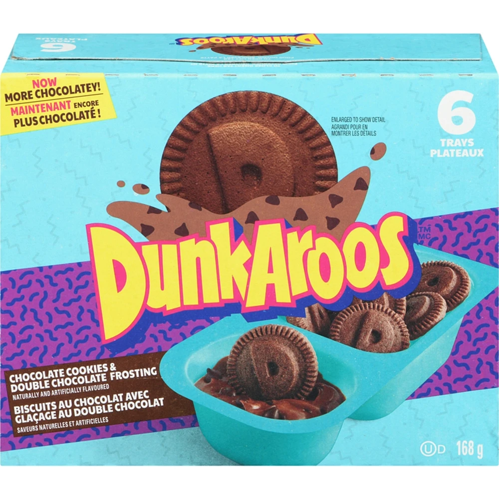 Biscuits Dunkaroos au chocolat
