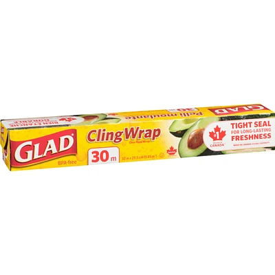 ClingWrap Plastic Wrap, 30m