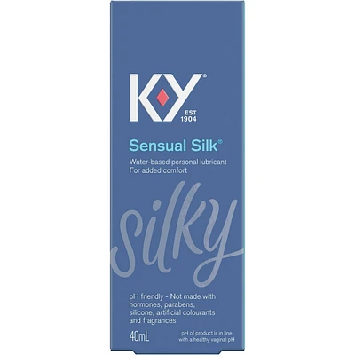 K-Y SENSUAL SILK Personal Liquid Lubricant