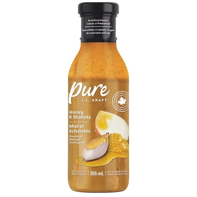 Pure J.L. Kraft Honey & Shallots Dressing & Marinade