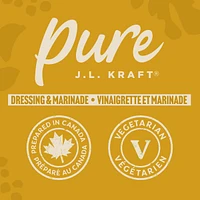 Pure J.L. Kraft Honey & Shallots Dressing & Marinade