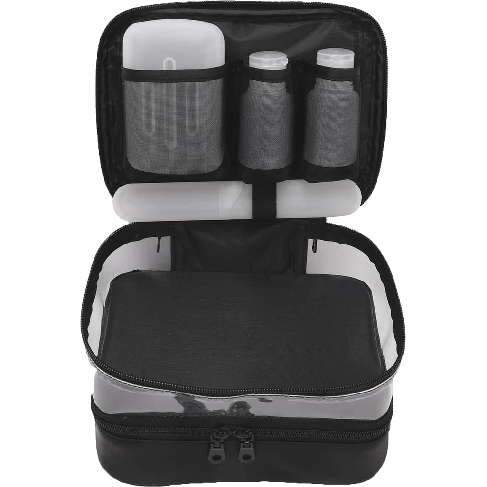 Black Basics 2 In 1 Shower Kit