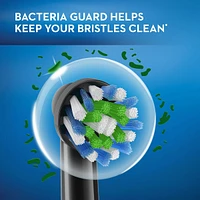 Oral-B CrossAction Electric Toothbrush Replacement Brush Head Refills, Black, 3 Count