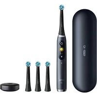 Oral-B iO Series 9 Electric Toothbrush with 4 Brush Heads, Black Onyx
