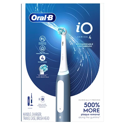 Brosse à dents électrique Oral-B iO Series 4 avec (1) brossette, rechargeable