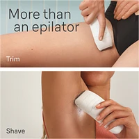 Braun Silk-épil 5 Epilator, Wet and Dry Epilator, Includes Shaver Head and Trimmer Comb, SE5-041, Grey
