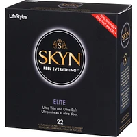 SKYN® Elite Condoms Lubrifiés sans Latex Naturel