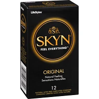 SKYN® Original 12 Natural Latex Free Lubricated Condoms
