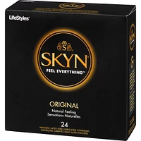 SKYN® Original 24 Natural Latex Free Lubricated Condoms