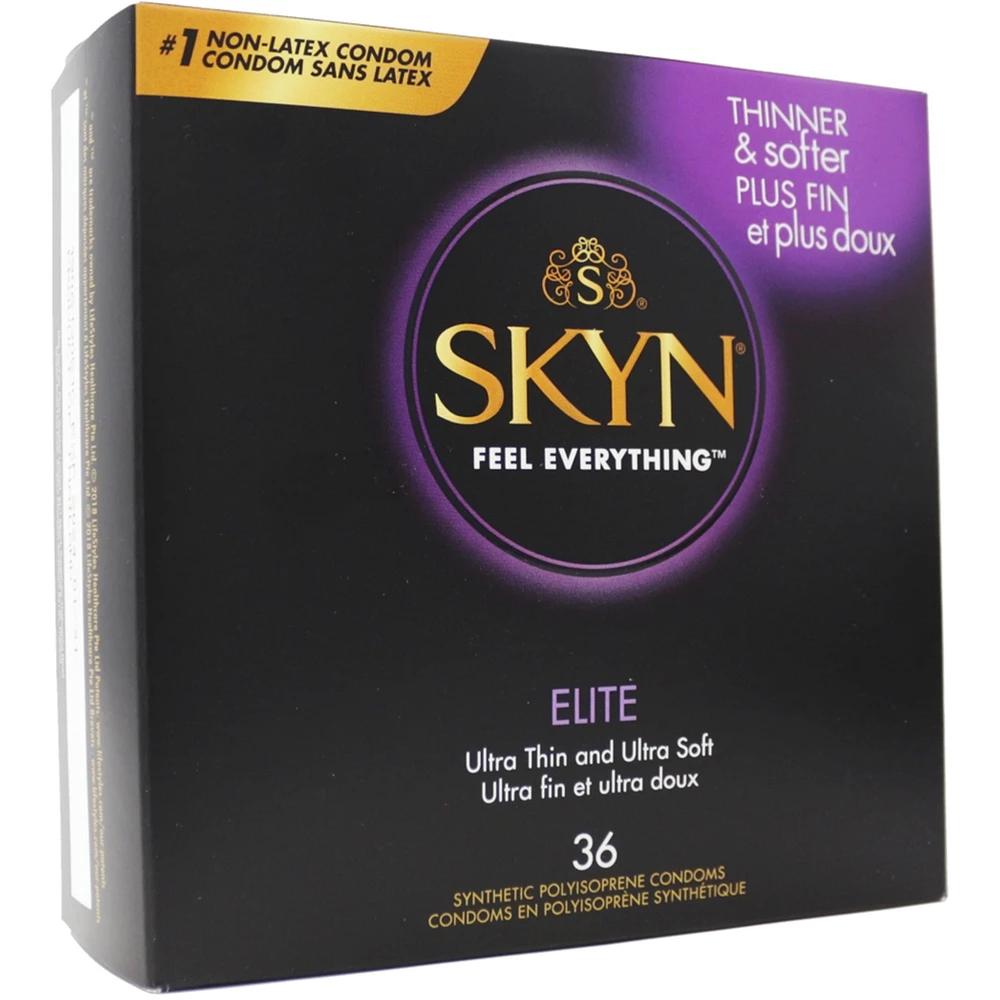 SKYN® Elite Condoms Lubrifiés sans Latex Naturel