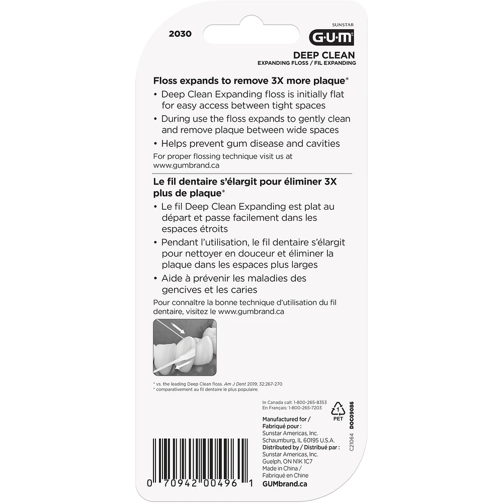 GUMMD Deep Clean Fil Expanding 2 x 40m