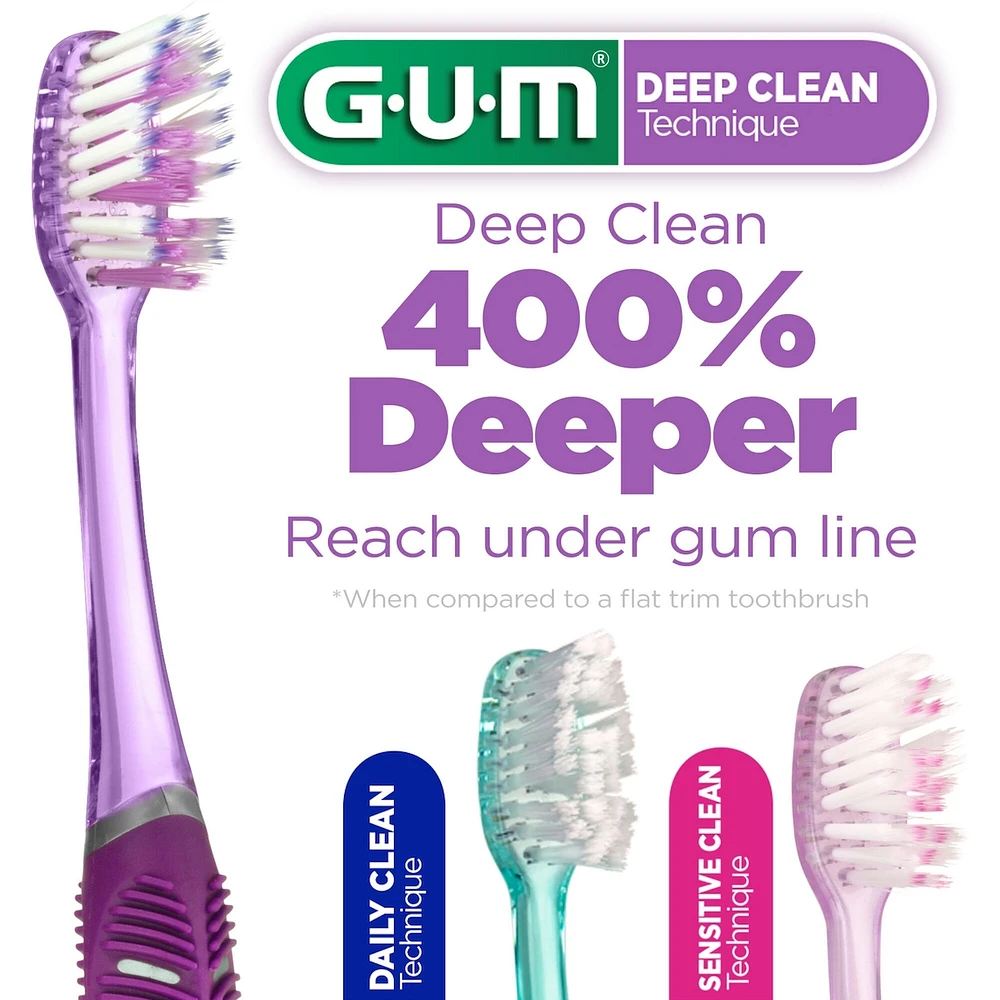 GUM Technique Deep Clean Compacte, Souple