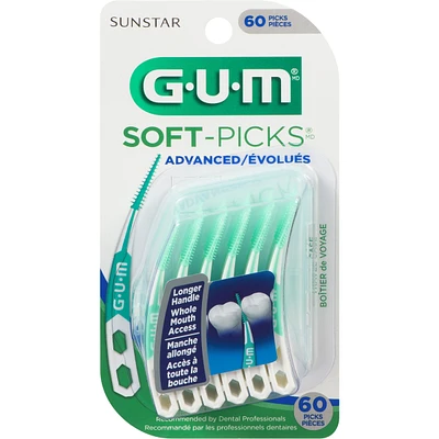 GUM Soft-Picks  Évolués 60 unités