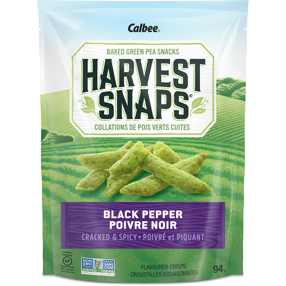 Snapea Crisps, Black Pepper