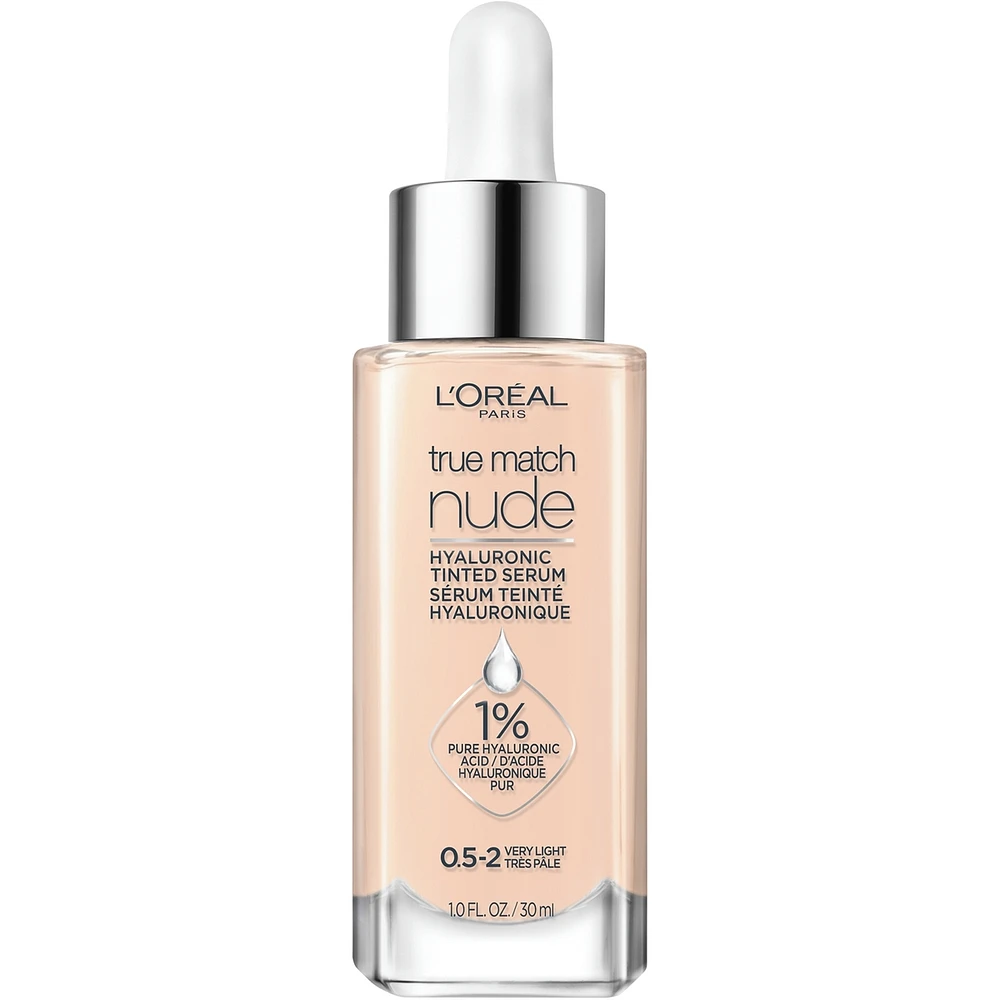 L’Oréal Paris Sérum Teinté True Match Nude avec Acide Hyaluronique à 1