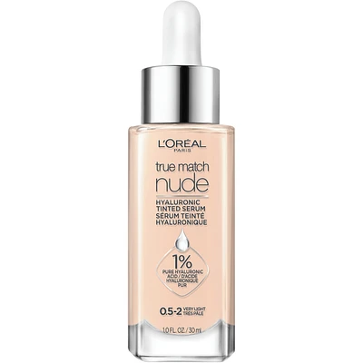 L’Oréal Paris Sérum Teinté True Match Nude avec Acide Hyaluronique à 1