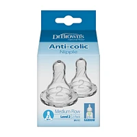 Tétines étroites pour prématurés