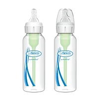 8oz/250ml Options+ Narrow Bottle 2pk