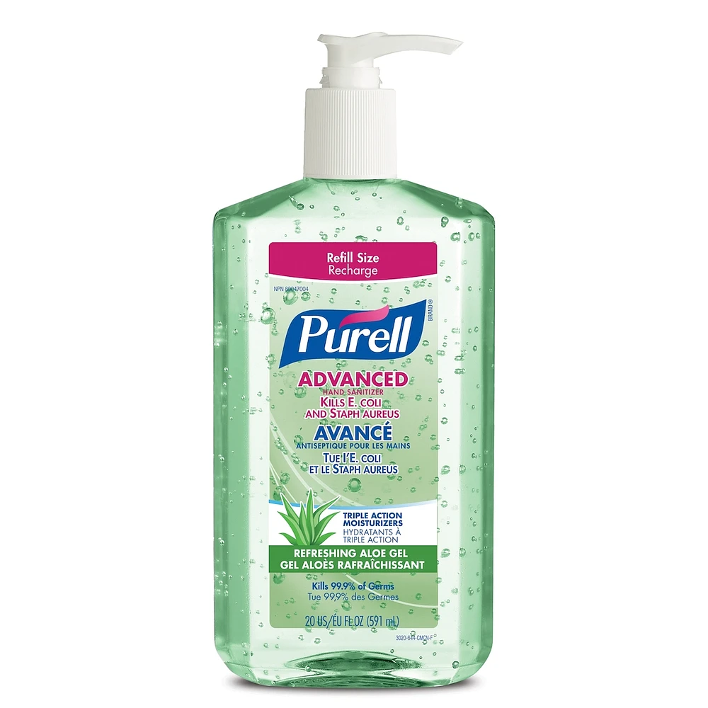 Advanced Hand Sanitizer Refreshing Aloe  Gel