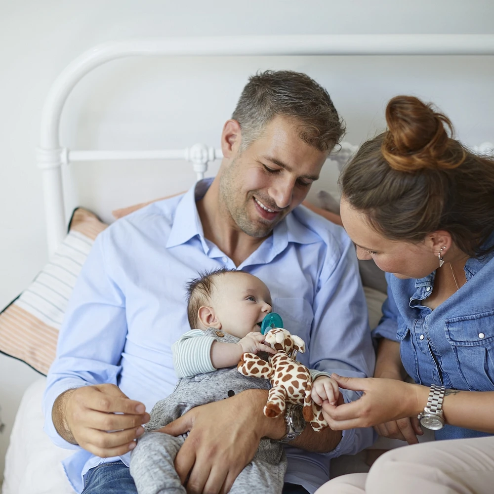 Avent Soothie snuggle, 0m+, giraffe, SCF347/01