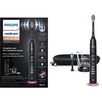 Brosse à dents électrique rechargeable Philips Sonicare DiamondClean Smart 9350, noir, HX9902/76