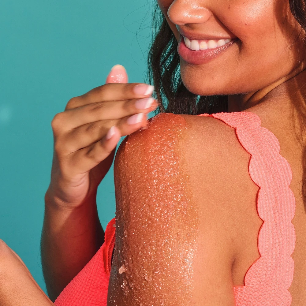 Sorbet À La Pêche Exfoliant Au Sucre De Karité