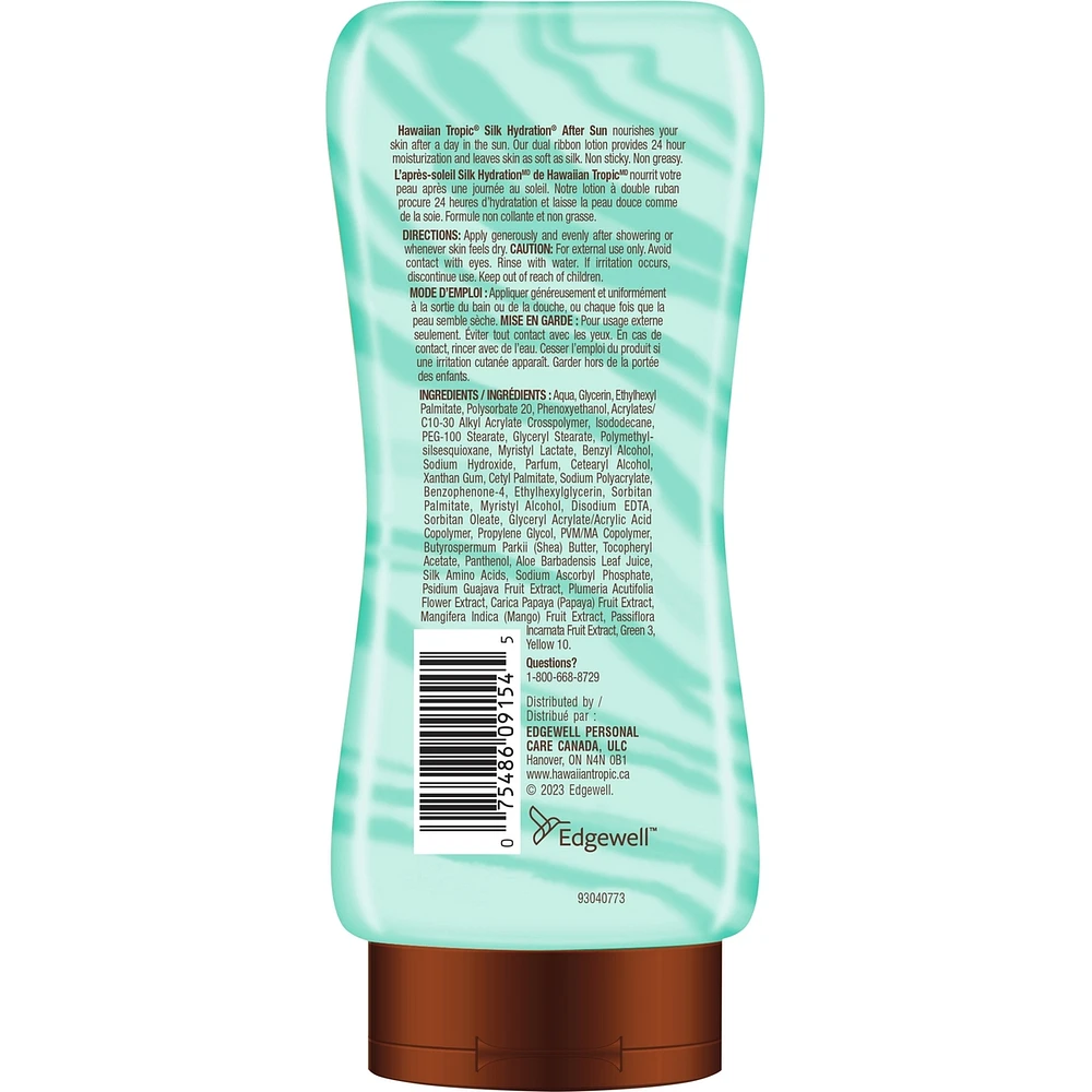 Après-soleil hydratant Silk HydrationMD WeightlessMC au parfum de noix de coco et de papaye