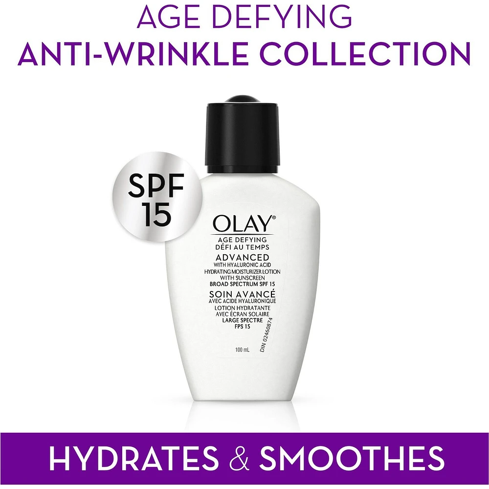 Age Defying Anti-Wrinkle Face Lotion with SPF 15