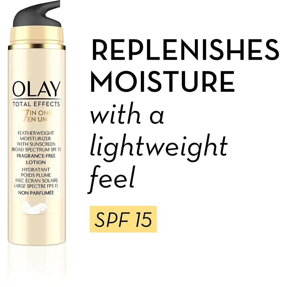 Total Effects Fragrance-Free Featherweight Moisturizer