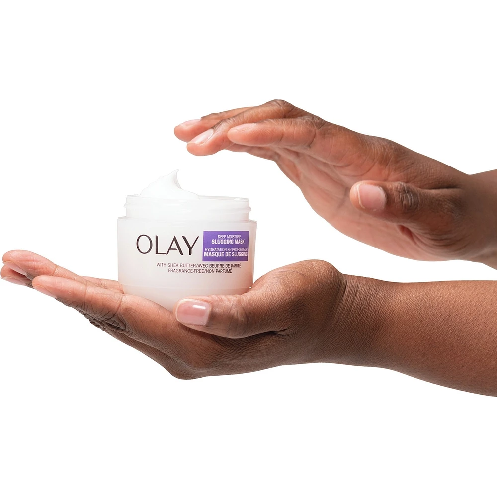 Deep Moisture Slugging Mask w/Shea Butter, Fragrance Free