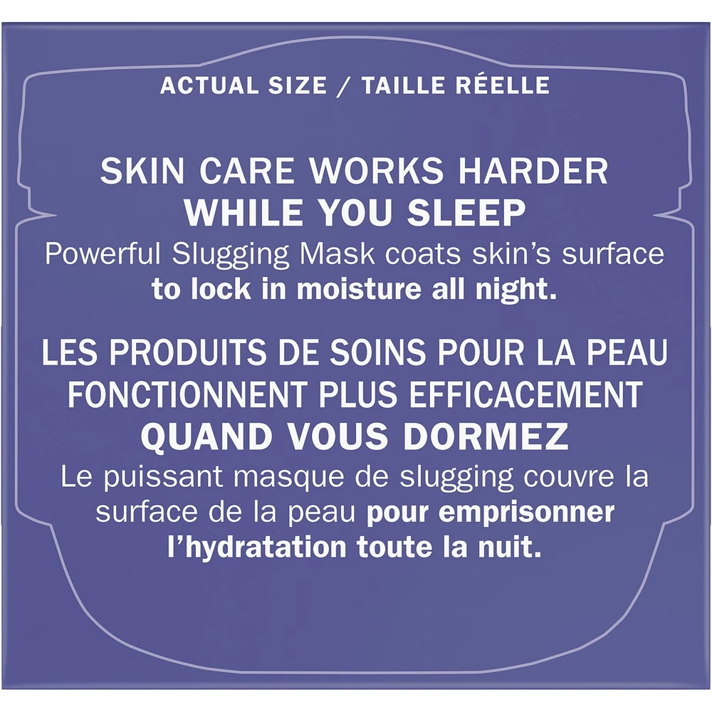 Deep Moisture Slugging Mask w/Shea Butter, Fragrance Free