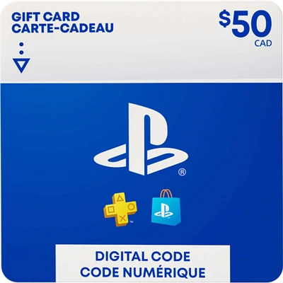 Carte-cadeaux numérique Sony Playstation