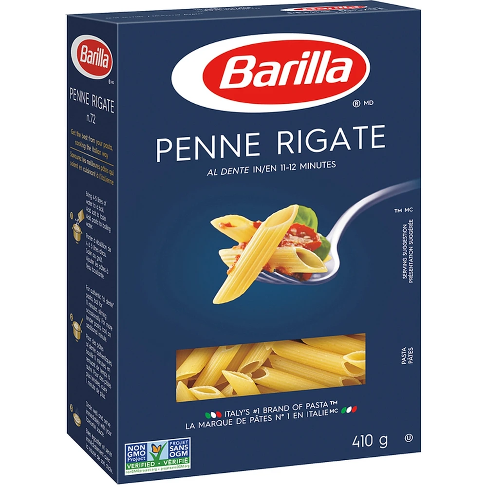 Pasta Penne Rigate N° 72