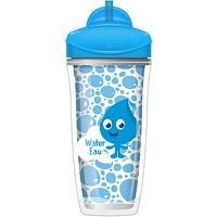 Verre antifuites Sipsters avec paille