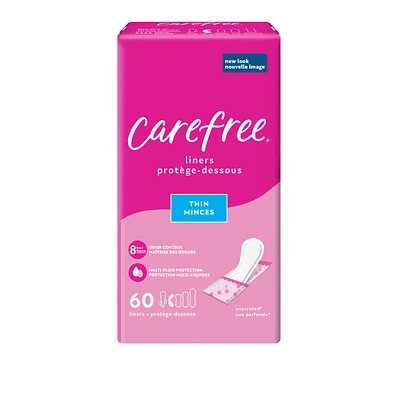 Emballage de 60 protège-dessous Acti-Fresh galbés minces en sachets pratiques