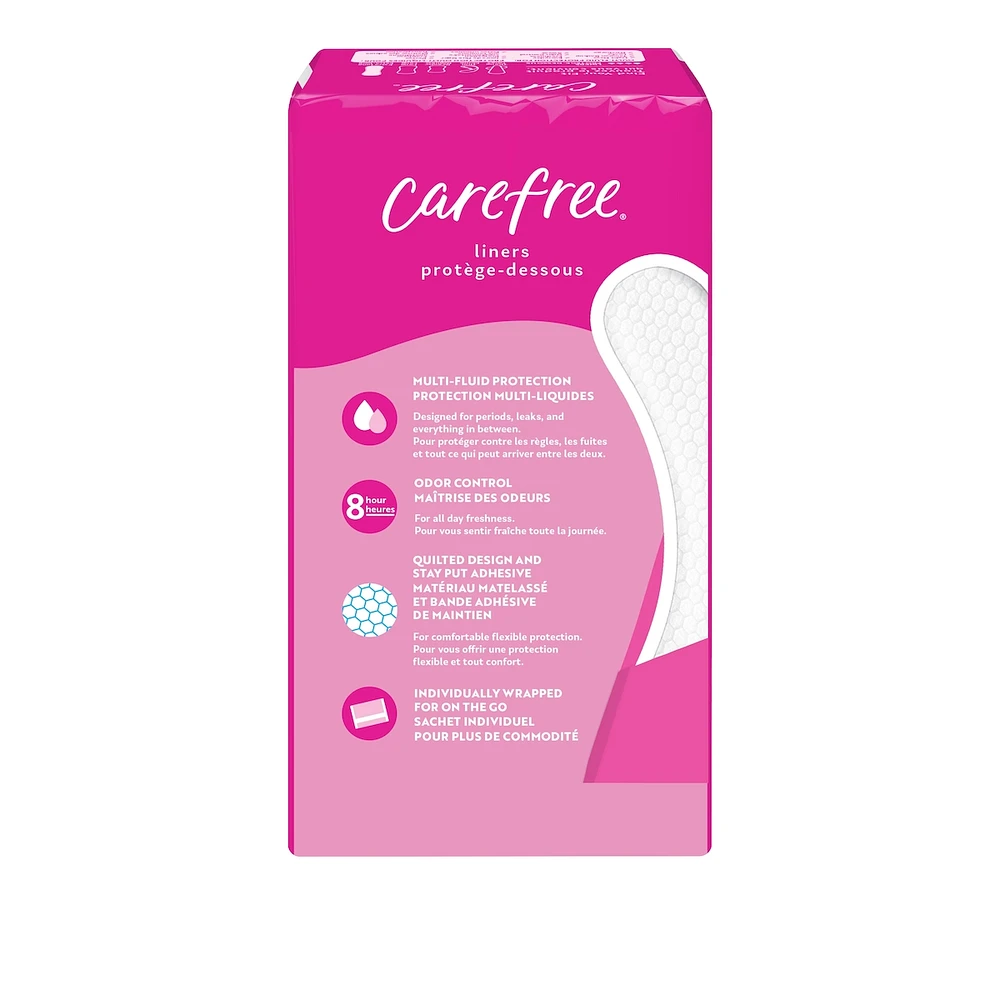Carefree Acti-Fresh Body Shape Panty Liners Extra Long