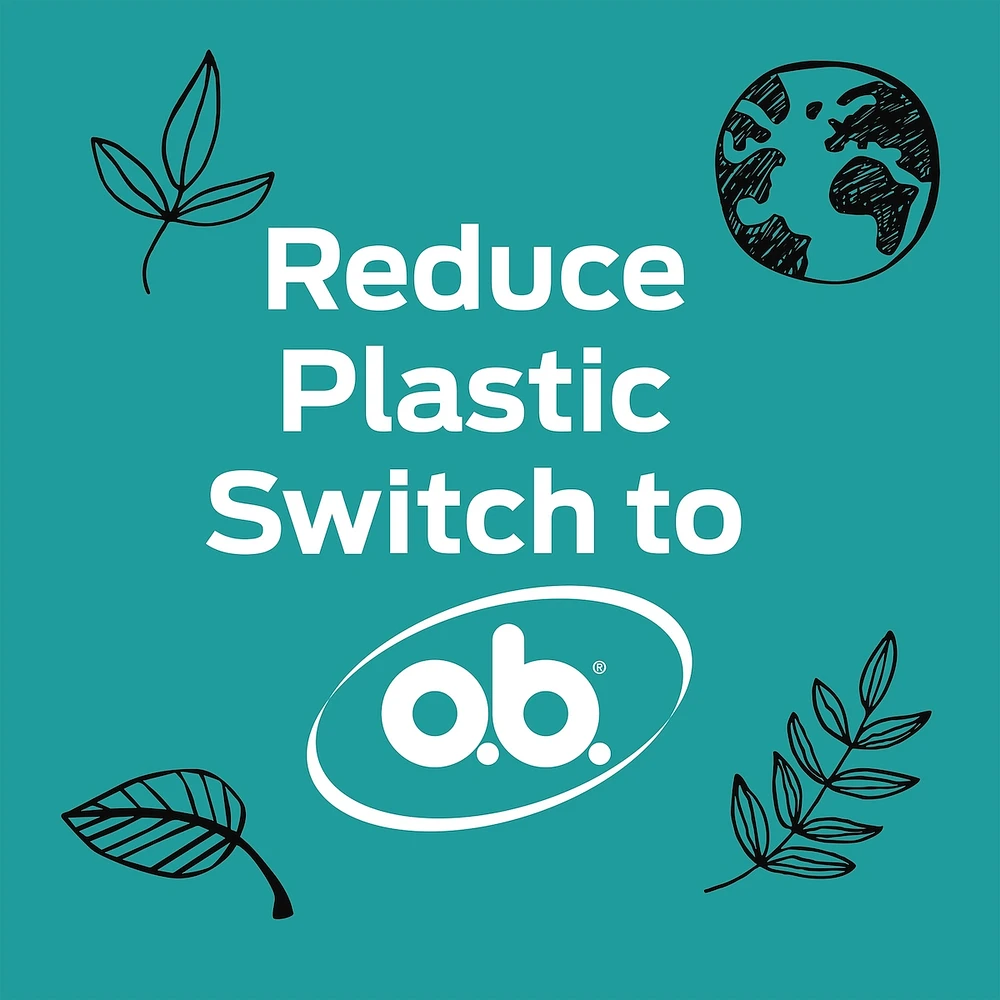 o.b. Original Non-Applicator Tampons Multipack Regular Super & Super Plus