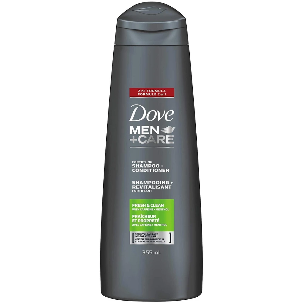 2in1 Shampoo + Conditioner Dove Men+Care Fresh Clean 355ml