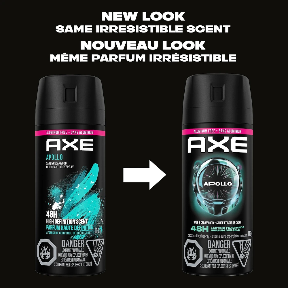 AXE Deodorant Body Spray Apollo 113 g