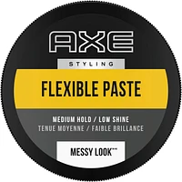 Mens Styling Paste hair styling for a Messy Look Flexible Medium Hold, Low Shine