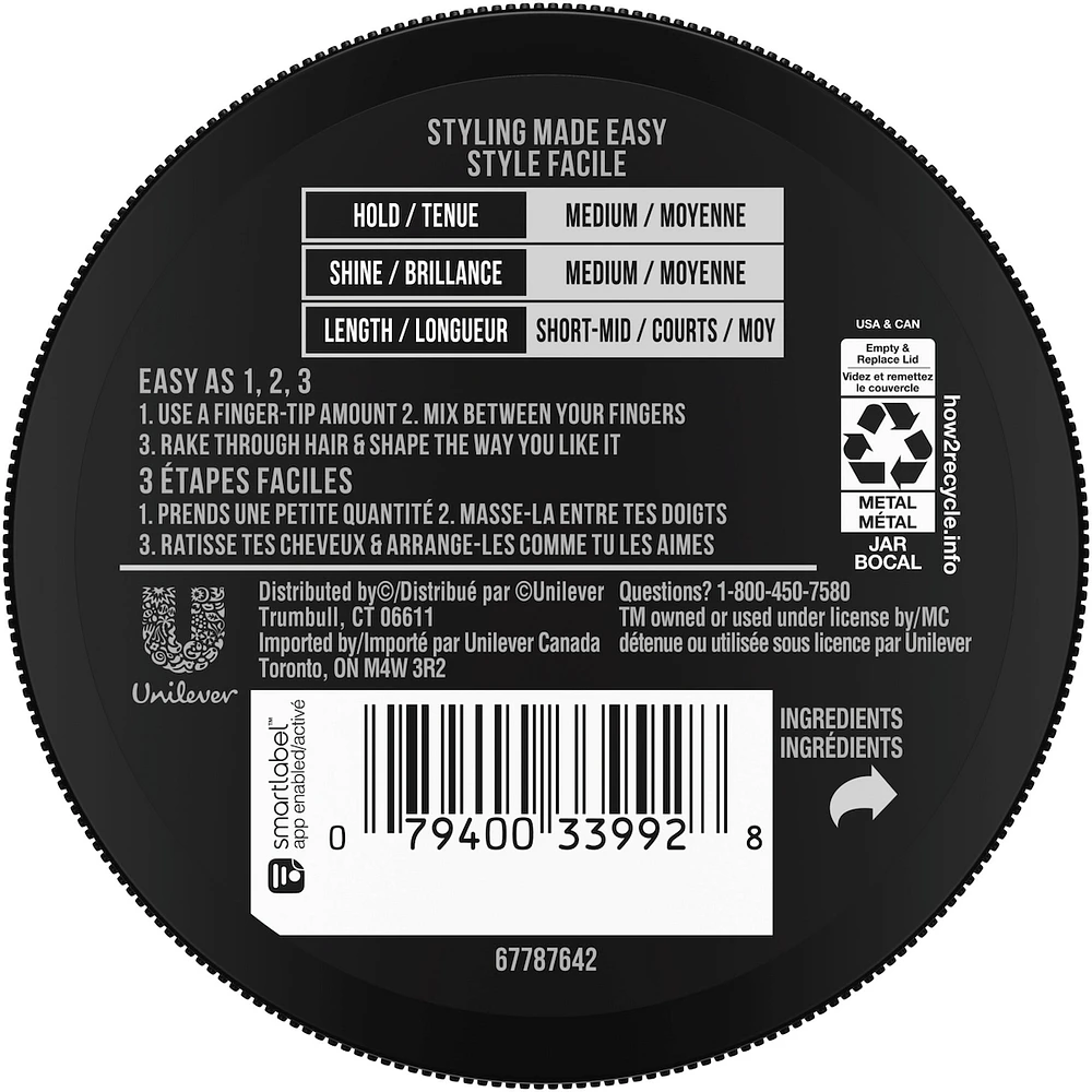 AXE Styling Pomade for Clean Cut Look Classic Medium Hold, High Shine 75 g