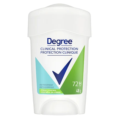 Clinical Protection Antiperspirant Stick for sweat protection Stress Control antibacterial odour protection