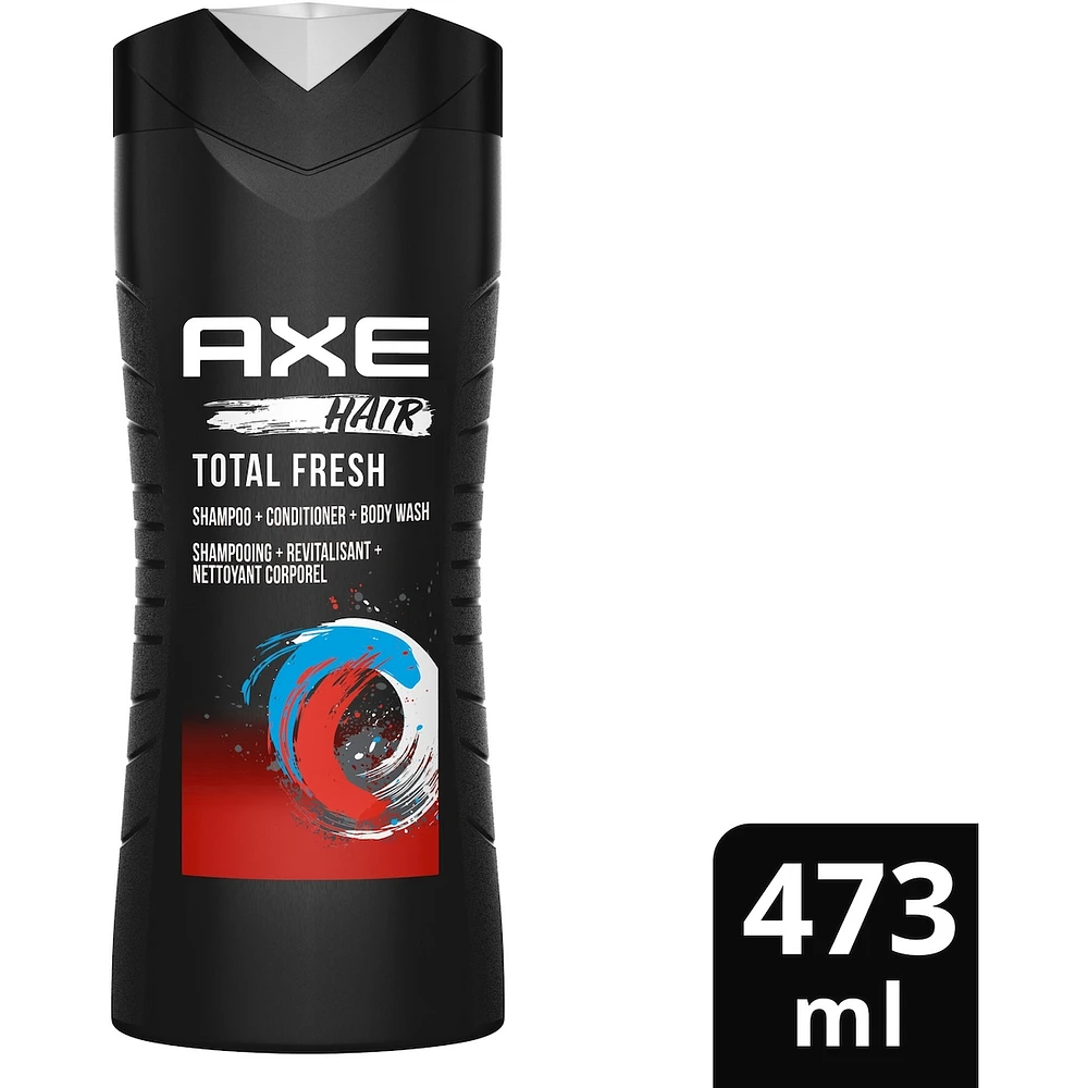 3en1 Shampooing+Revitalissant Total Fresh 473 ML