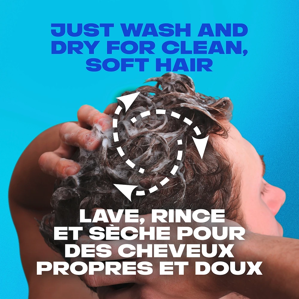 Shampooing et revitalisant pour des cheveux propres et lisses AXE 2 en 1 Cool Ocean au menthol 473 ml