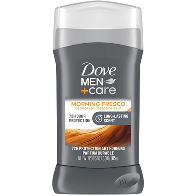 Dove Men+Care  Deodorant Stick aluminum-free deodorant formula for 72H odour protection Morning Fresco with essential oils & ¼ moisturizing cream 85 g