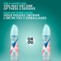 Advanced Dry Spray Antiperspirant Deodorant for Women with 72H Sweat & Odour Protection Nonstop with MotionSense® Technology